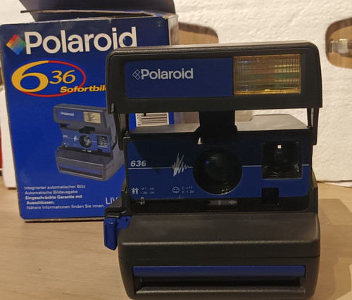 Polaroid 636 sofortbild kamera - polaroid, sofortbild-kamera