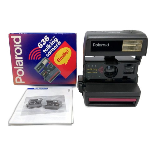 Polaroid 636 talking camera - talking,
