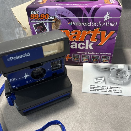 Polaroid 636 party pack - pack,