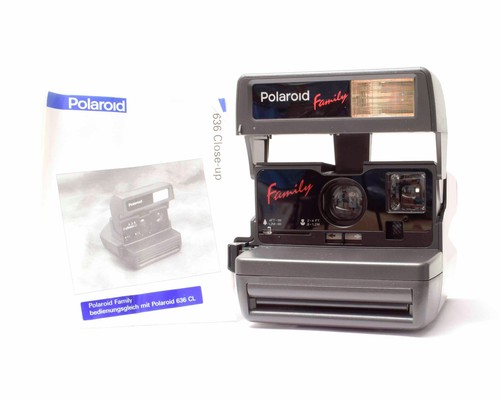 Polaroid 636 family close up - close,